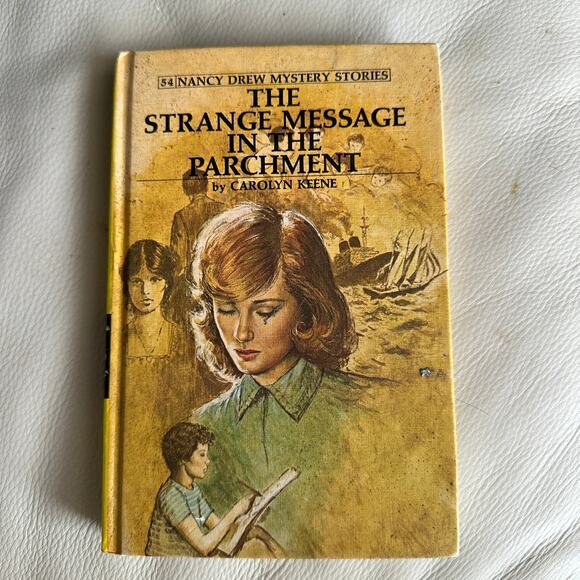 Vtg Nancy Drew Bungalow Mystery, Strange Message Parchment, Secret Old Clock - Picture 3 of 4